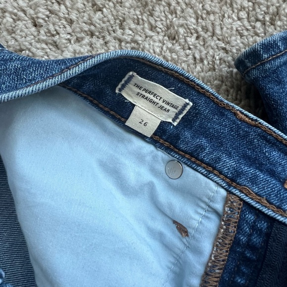 Madewell The Perfect Vintage Straight Jean Instacozy Edition - Picture 11 of 13